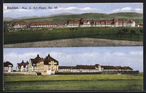 AK Bautzen, Kaserne des Art.-Regts. No 28