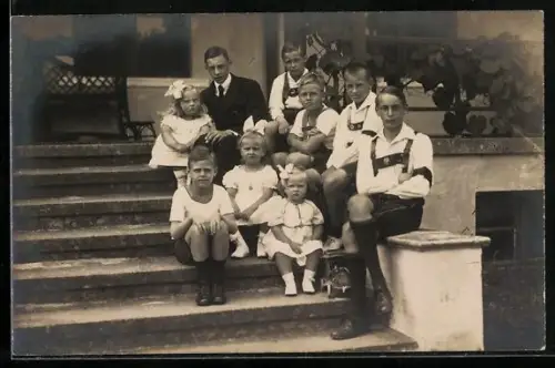 AK Kronprinz Wilhelm von Preussen mit Familie