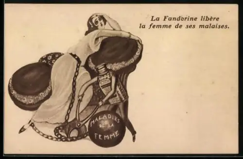AK La Fanbrine libère la femme de ses malaises, Maladies de la Femme