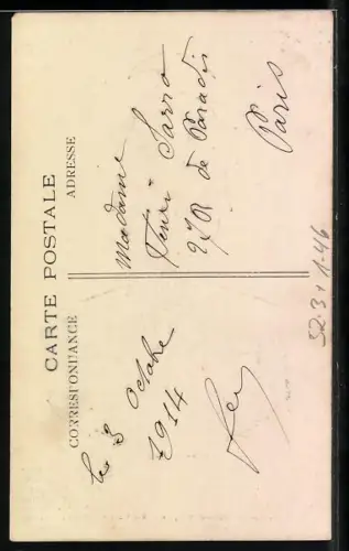 AK Histoire de la Guerre Vecue, Kaiser Wilhelm II., optische Täuschung