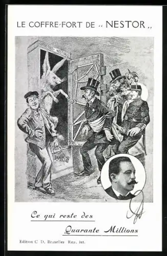 AK Belgien, Le Coffre-Fort de Nestor, Ce qui reste des Quarante Millions