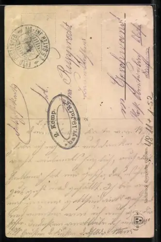 AK Kronprinz Wilhelm von Preussen in Uniform, Vexierbild mit Anleitung