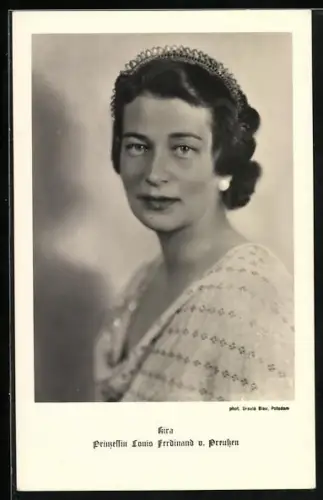 AK Grossfürstin Kira von Russland, Gattin des Prinzen Louis Ferdinand von Preussen