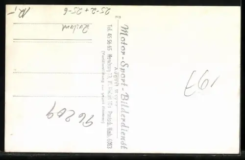 AK Kaltenkirchen, Norddeutsche-Geländefahrt, Fahrer bei Motorradrennen