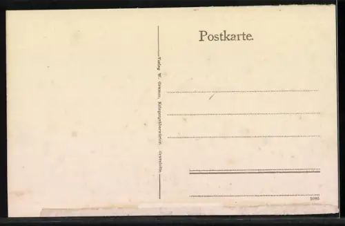 AK Rezonville, Quartier des Grafen von Moltke 1870