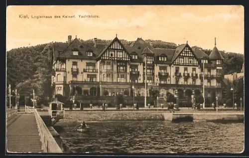 AK Kiel, Logierhaus des Kaiserl. Yachtklubs