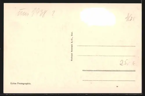 AK Kiel, Markt mit altem Rathaus und Ratsweinkeller