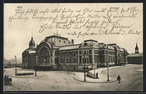AK Kiel, Partie am Bahnhof