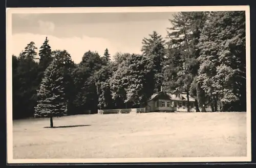 AK Ohrdruf, Blick auf die Scherershütte
