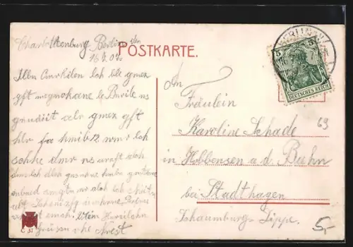 AK Berlin-Charlottenburg, Tauenzienstrasse und Kaiser Wilhelm-Gedächtniskirche