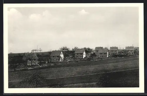 AK Osterburken, Siedlung Neue Heimat der Gemeinnützigen Baugenossenschaft für den Landkreis Buchen