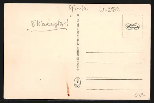 AK Pfronten, G. T. V. D Fienbergler, Trachtengruppen