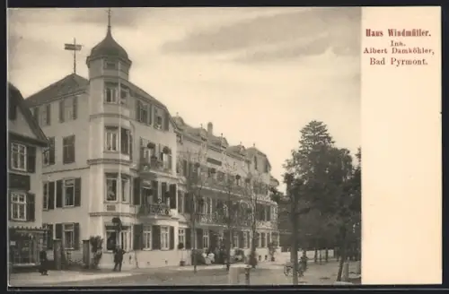 AK Bad Pyrmont, Pension Haus Windmüller, Inh. Albert Damköhler