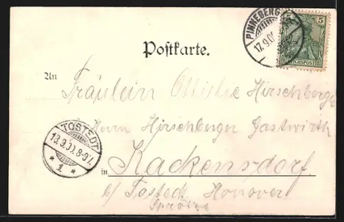 AK Etz, D. Pein`s Gasthof, J. H. Scheelk`s Gasthaus