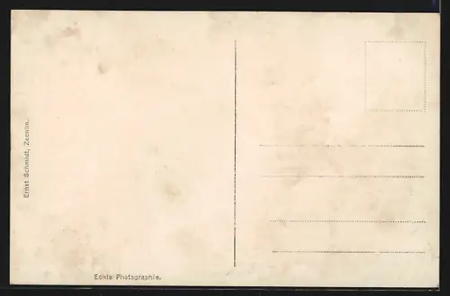 AK Zechlin, Blick in die Grävenitzstrasse