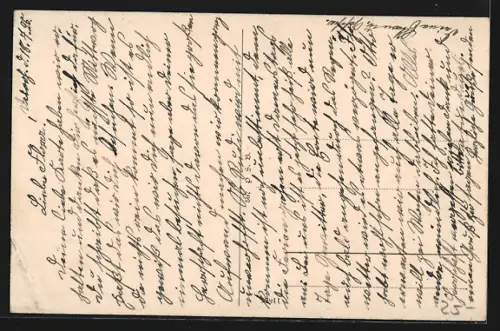 AK Dürrhennersdorf, Strassenpartie mit Drogeriegeschäft