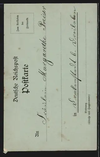 Mondschein-AK Bodethal, Siedlung vor Berghang, Königsruhe