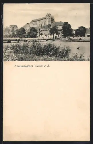 AK Wettin, Stammschloss mit See