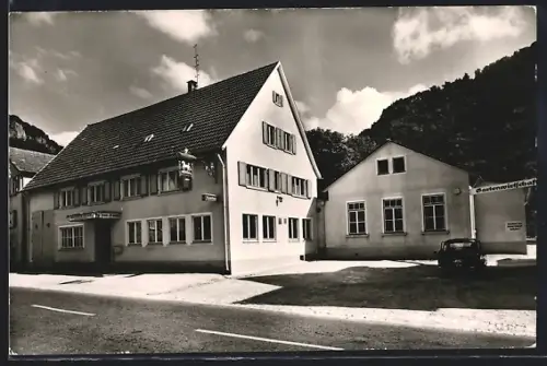 AK Honau am Fusse des Lichtenstein, Gasthaus zum Rössle von Otto Gumpper-Tröster