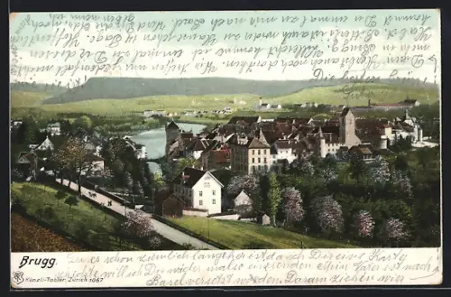 AK Brugg, Teilansicht mit Fluss