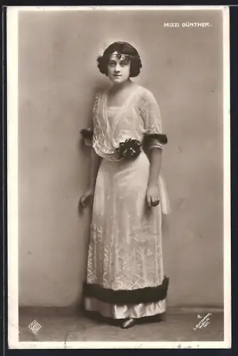 AK Mizzi Günther als Sopranistin in Wien