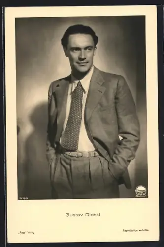 AK Schauspieler Gustav Diessl