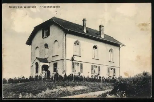 AK Windisch, Blick auf die Friedenskapelle