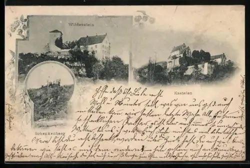 AK Wildenstein, Schloss, Kastelen, Schenkenberg