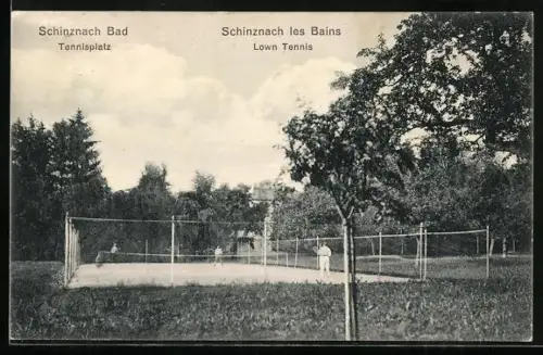 AK Bad Schinznach, Tennisplatz