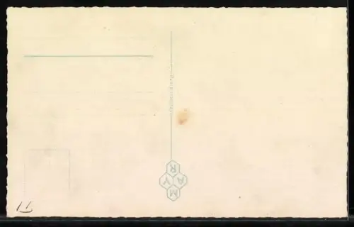 AK Biasca, Strassenpartie mit Touring Club Italiano Garage und Kirche