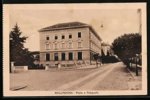 AK Bellinzona, Posta e Telegrafo