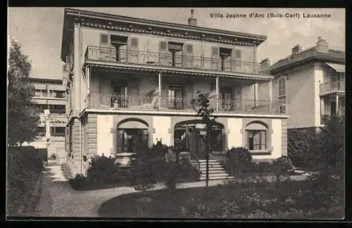 AK Lausanne, Bois-Cerf, Villa Jeanne d`Arc