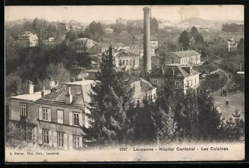 AK Lausanne, Hôpital Cantonal, Les Cuisines