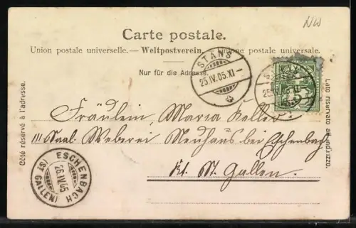 AK Stans, Kirche, Winkelriedhaus, Collegium St. Fidelis