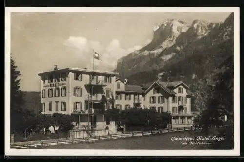AK Emmetten, Hotel Engel m. Niederbauen