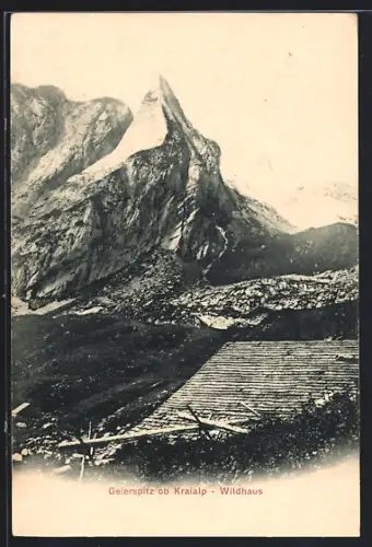 AK Wildhaus, Geierspitz ob Kraialp