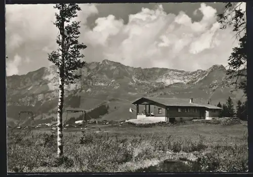 AK Amden /SG, Cafe Leistkamm F. Eberhard-Gmür