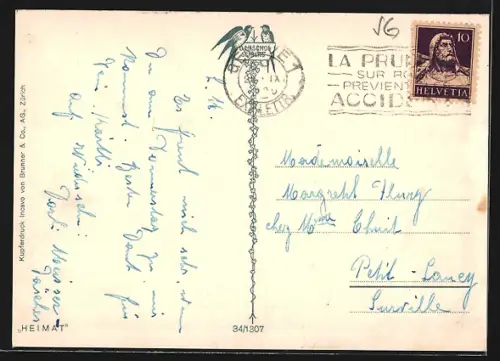 AK Walensee, Uferpartie mit Boot