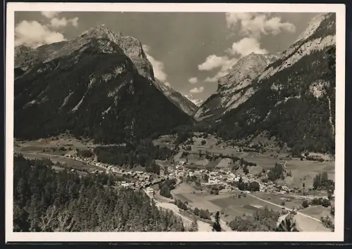 AK Vättis, Teilansicht mit Calfeisental