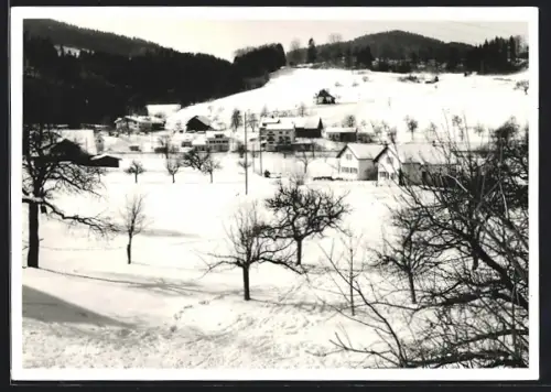 AK Widen, Ortspartie im Schnee