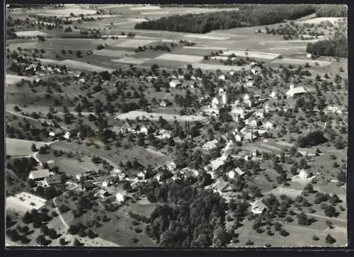 AK Oberwil /AG, Teilansicht mit Kirche