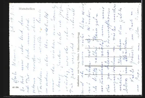 AK Mutschellen, Teilansicht mit Strassenpartie