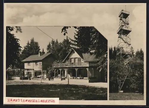 AK Hägglingen, Waldheim Maiengrün, Aussichtsturm