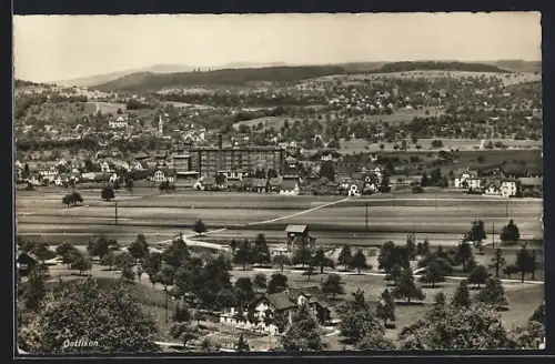 AK Dottikon, Teilansicht mit Hotel