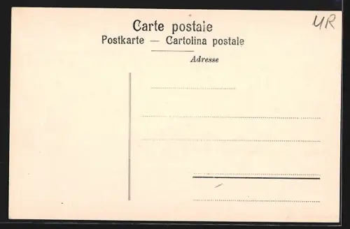 AK Andermatt, Skiläufer mit Vorspann
