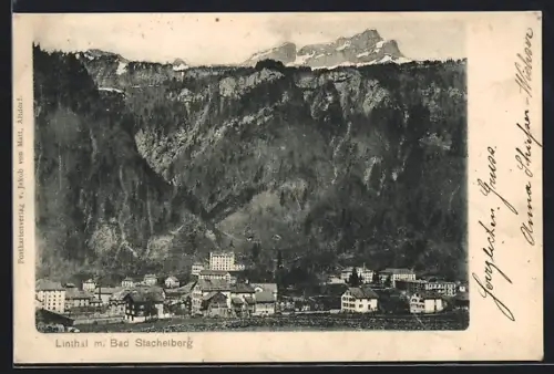 AK Bad Stachelberg, Teilansicht mit Linthal