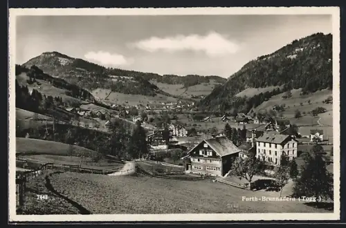 AK Furth-Brunnadern, Blick auf den Ort