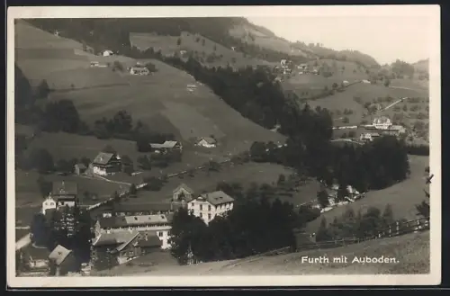 AK Furth, Ortspartie mit Auboden