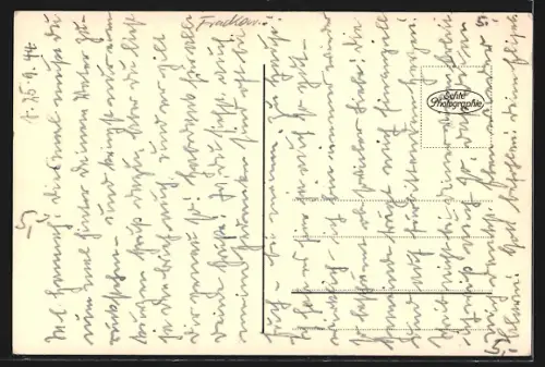 AK Berlin-Dahlem, Strassenpartie am Burckhardthaus