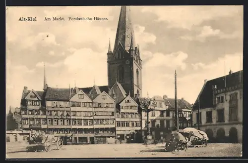 AK Alt-Kiel, Persianische Häuser am Markt